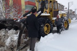 Başkan Geylani Karla Mücadele Çalışmalarına Katıldı