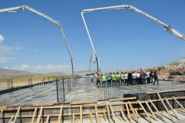 Tatvan'da Otogar Temeli Atıldı