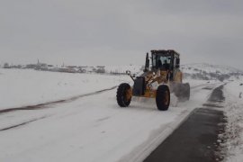 Bitlis’te Kapalı Olan Köy Yollarını Ulaşıma Açma Çalışmaları Aralıksız Devam Ediyor