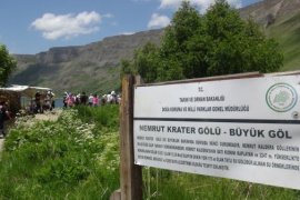 Nemrut Krater Gölü Çevresinde ‘Obezite Farkındalık Yürüyüşü’ Yapıldı