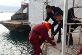 Tatvan’daki Lise Öğrencileri Van Gölü’nde Uygulamalı Ders Görüyor