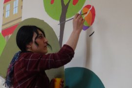Fedakar Öğretmenler Tatvan’daki Okulu Güzelleştiriyor