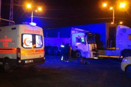 Tatvan’da Trafik Kazası 1 Yaralı