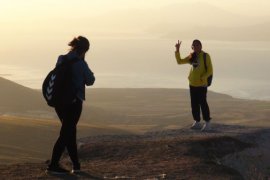 Nemrut Kalderası Çanağı Yürüyüşü Düzenlendi