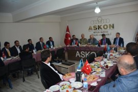 Bitlis Valisi İsmail Ustaoğlu ASKON’un Bitlis Şubesi ziyaret etti