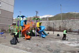 Bitlis'te bahar temizliği