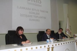 Ankara’da düzenlenecek olan Bitlis Tanıtım Günleri için toplantı yapıldı