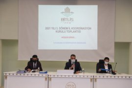 Bitlis’te 3. Dönem İl Koordinasyon Kurulu Toplantısı Yapıldı
