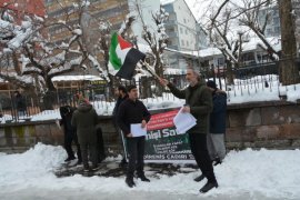 ABD ve İsrail'in İran'a Yönelik Saldırıları Protesto Edildi