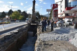 Başkan Geylani, İlçedeki Çalışmaları Yerinde İnceledi