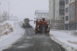 Bitlis Belediyesi Karla Mücadele Çalışmalarını Sürdürüyor