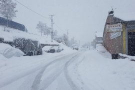 Meteoroloji yoğun kar yağışı için uyardı