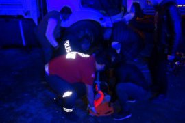 Tatvan’da Trafik Kazası 1 Yaralı
