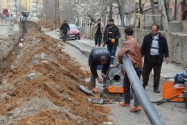 Bitlis’te yetersiz olan su sorunu yeni hatlarla giderildi