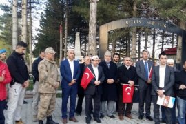 Bitlis’te 57. Piyade Alayı şehitleri anısına vefa yürüyüşü yapıldı