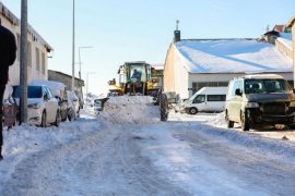 Tatvan'da Karla Mücadele Çalışmaları Sürüyor