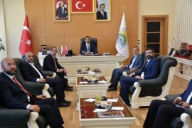 Milletvekilleri Cemal Taşar ve Vahit Kiler’den Tatvan Belediyesine Ziyaret