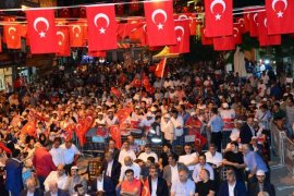 Bitlis’te “Demokrasi ve Milli Birlik” yürüyüşü yapıldı