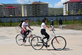 BEÜ kampüsünde bisikletli yaşam hayata geçti