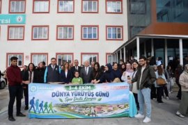 Bitlis’te Dünya Yürüyüş Günü Kapsamında Sağlık İçin Adım Atıldı