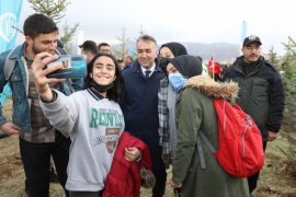 Bitlis’te Binlerce Fidan Toprakla Buluştu