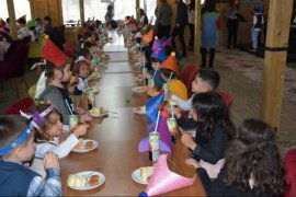 Tatvan'daki anaokulu öğrencileri için toplu doğum günü etkinliği düzenlendi
