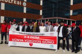 BEÜ Kampüsünde ‘Dünya Yürüyüş Günü’ Dolayısıyla Yürüyüş Yapıldı