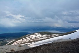 Nemrut Kalderası ve Nemrut Krater Gölü Yılın İlk Ziyaretçilerini Ağırlıyor