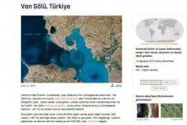 NASA'nın Dünya’daki En İyi Fotoğrafları Listesinde Van Gölü'de Yer Alıyor