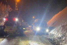 Bitlis İl Özel İdaresi’nin Karla Mücadele Çalışmaları Sürüyor