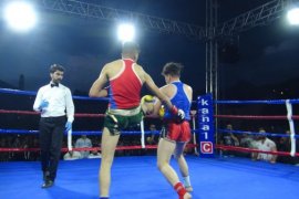 Bitlis’te Uluslararası Muaythai Galası düzenlendi