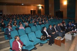 Emniyet Müdürlüğü tarafından Tatvan’da konferans düzenlendi