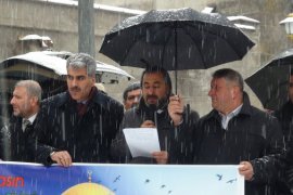 Bitlis'teki STK'lar, Trump'ın açıklamasını protesto etti