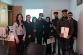 Portekiz’e gidecek olan gençler BİPEM’in bilgilendirme eğitimine katıldı
