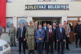 Bitlis Valisi İsmail Ustaoğlu, Adilcevaz ilçesine ziyarette bulundu