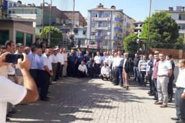 Kaymakam Alibeyoğlu’dan, duygu dolu vedalaşma