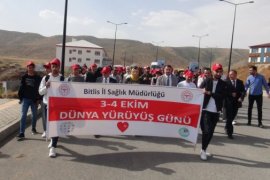 BEÜ Kampüsünde ‘Dünya Yürüyüş Günü’ Dolayısıyla Yürüyüş Yapıldı