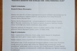 Öz Sağlık-İş Sendikası Bitlis Şube Başkanı Burhan Geldegül’ün Basın Açıklaması