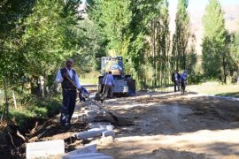 Yolalan Belediyesi’nin alt yapı ve üst yapı çalışmaları aralıksız sürdürülüyor