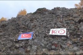 Cumhuriyetin 100. Yılı Nemrut Dağı'nda Kutlandı