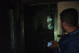 Tatvan’da Asansör Yangını