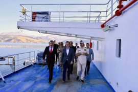 Vali Karakaya T.C.D.D. Vangölü Feribot Müdürlüğü’nü Ziyaret Etti