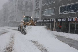 Bitlis Belediyesi’nin Karla Mücadele Çalışmaları