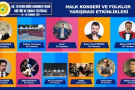 Ünlü sanatçılar Tatvan’da konser verecek