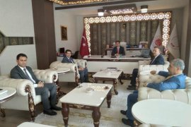 Rektör Elmastaş, Başsavcı Akdoğan’ı Ziyarette Etti