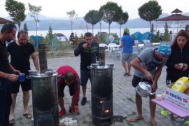 Aktivistler Tatvan Aqua Park’ta Kamp Kurdu