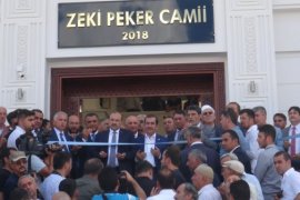 Tatvan’da cami ve misafirhane açılışı yapıldı