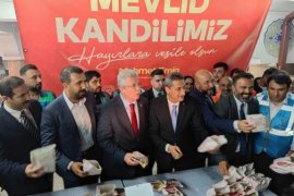 Mevlid Kandili Dolayısıyla Tatvan'da Program Düzenlendi