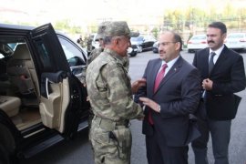 Korgeneral Erbaş, Vali Ustaoğlu’nu ziyaret etti