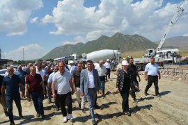 Tatvan'da Otogar Temeli Atıldı
